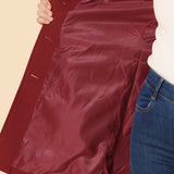 Josephine - Single Breasted Winter Trench Coat